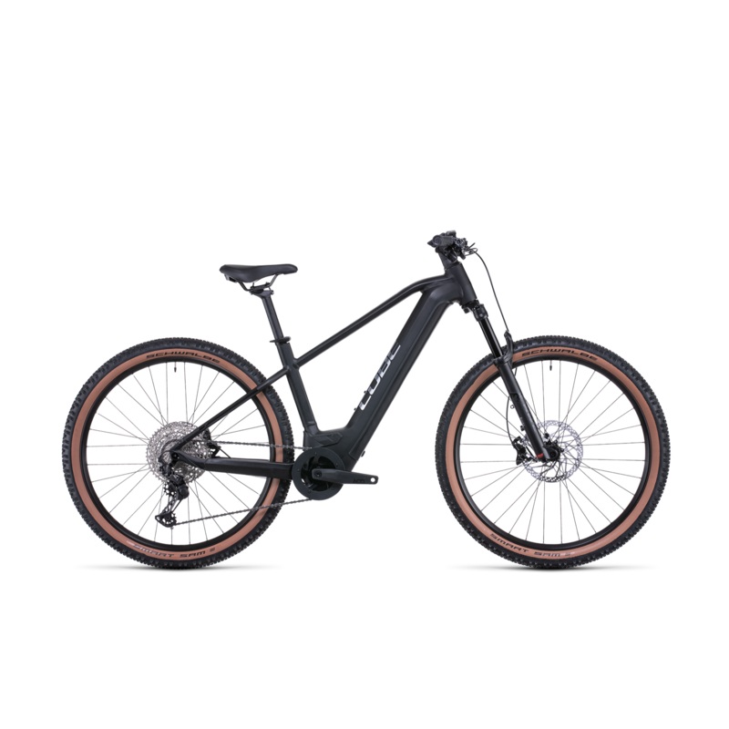 Cube Reaction Hybrid SL 750 Electric Mountain Bike Black ‘n’ Metal LG