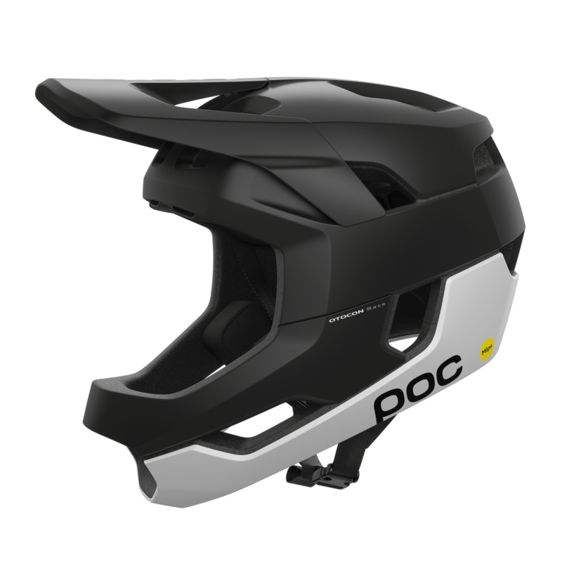 POC Otocon Race MIPS Full Face MTB Helmet Uranium Matte Black/Hydrogen White SM