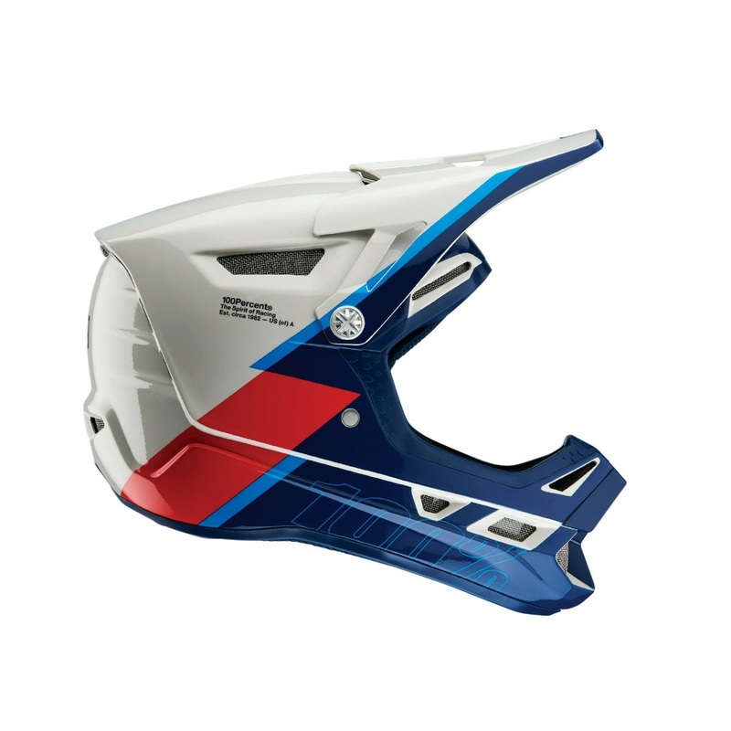 100% Aircraft Composite Full Face Helmet Trigger XS