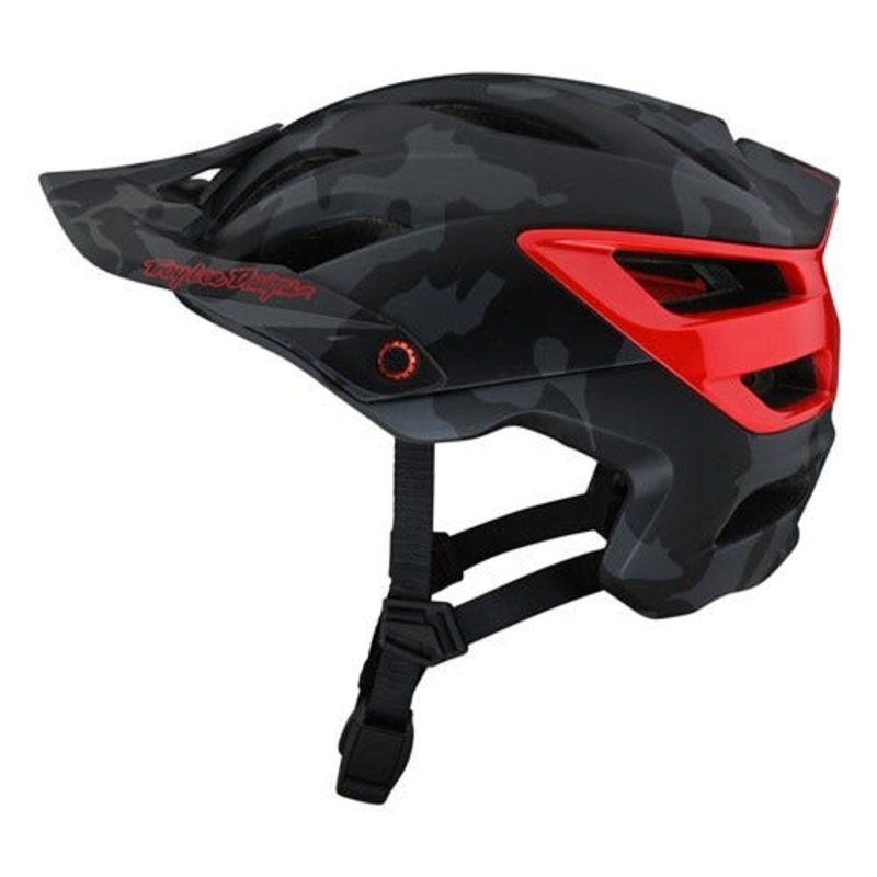 TLD A3 AS Helmet MIPS Camo Grey/Red SM
