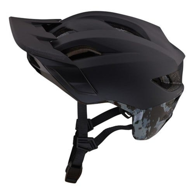 TLD Flowline SE AS Radian Helmet MIPS Camo Black/Grey XS/SM