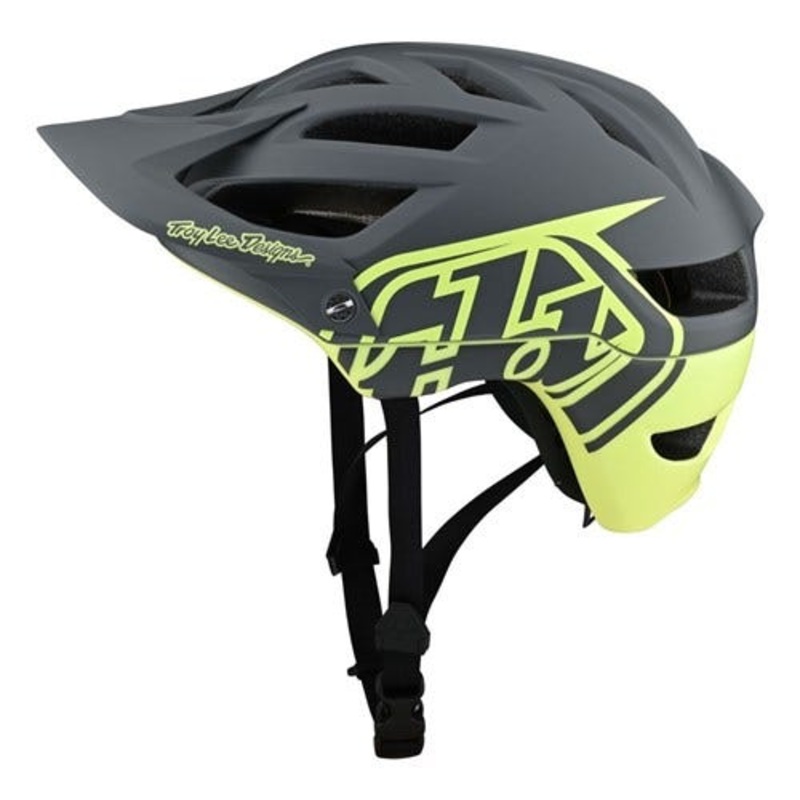 Troy Lee Designs A1 AS Classic Mountain Bike Helmet MIPS Grey XS