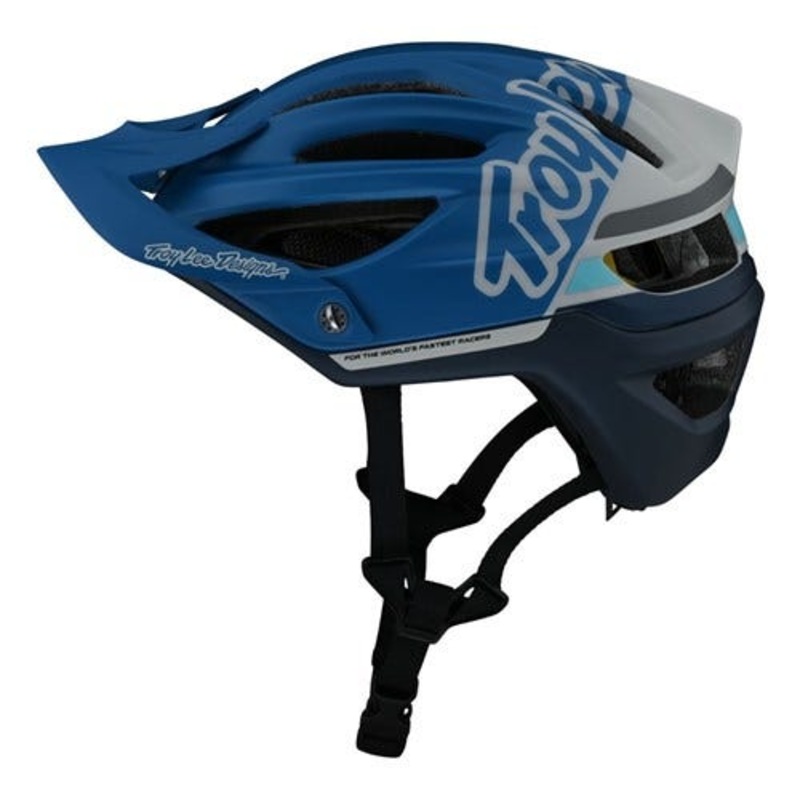 Troy Lee Designs A2 AS Silhouette Helmet MIPS Blue SM