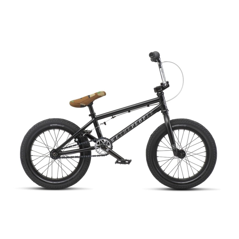 WTP Seed BMX Bike 16 Inch Matt Black (2019)