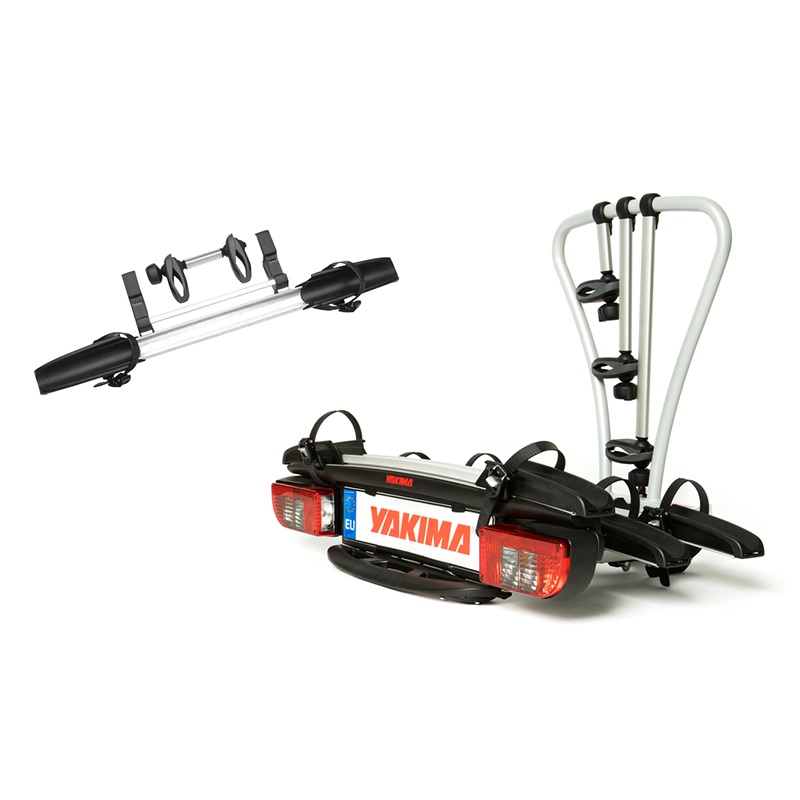 Yakima JustClick 3 Car Rack & JustClick +1 Bundle