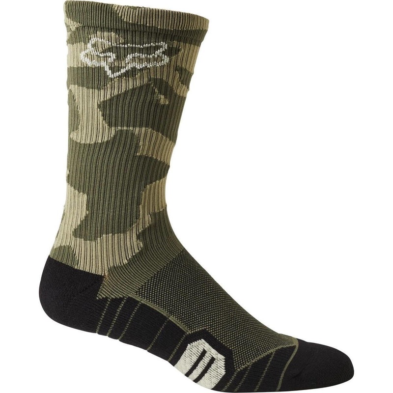 FOX Ranger Cushion 8” Socks Green Camo 2023 SM/MD