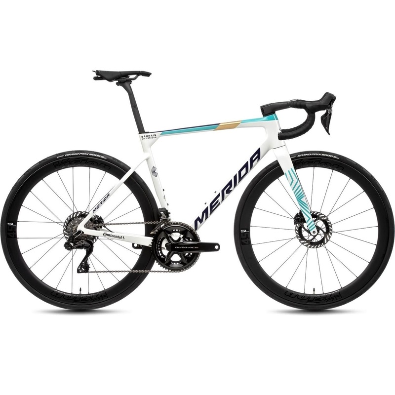 Merida Scultura Team Road Bike Teal/Pearl Blue XS