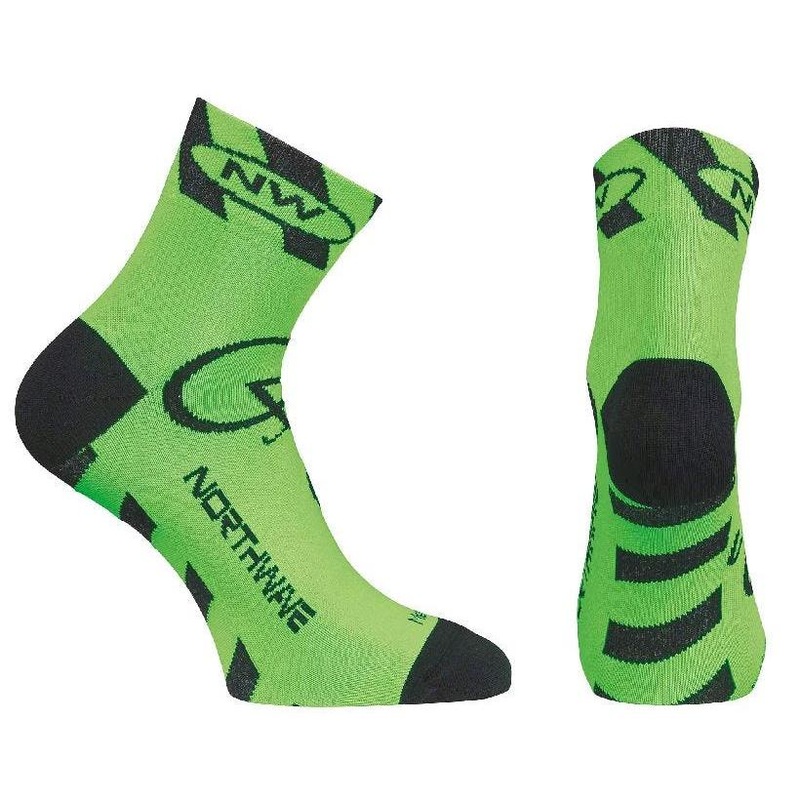 Northwave Bikeman 2 Socks Green/Black MD