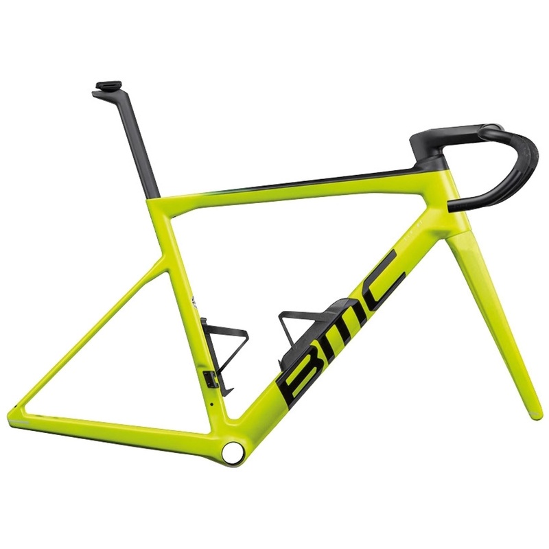 BMC Teammachine SLR 01 MOD V5 Road Bike Frameset Yellow/Black/White XS