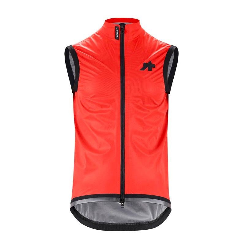 Vests Assos EQUIPE RS RAIN VEST S9 SCHLOSSHUNDPROPELLER ORANGE XXS