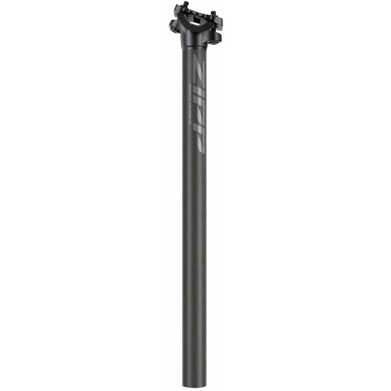 Zipp Service Course SL Seat Post 27.2 x 400mm 0mm Setback Matte Black Logos C2