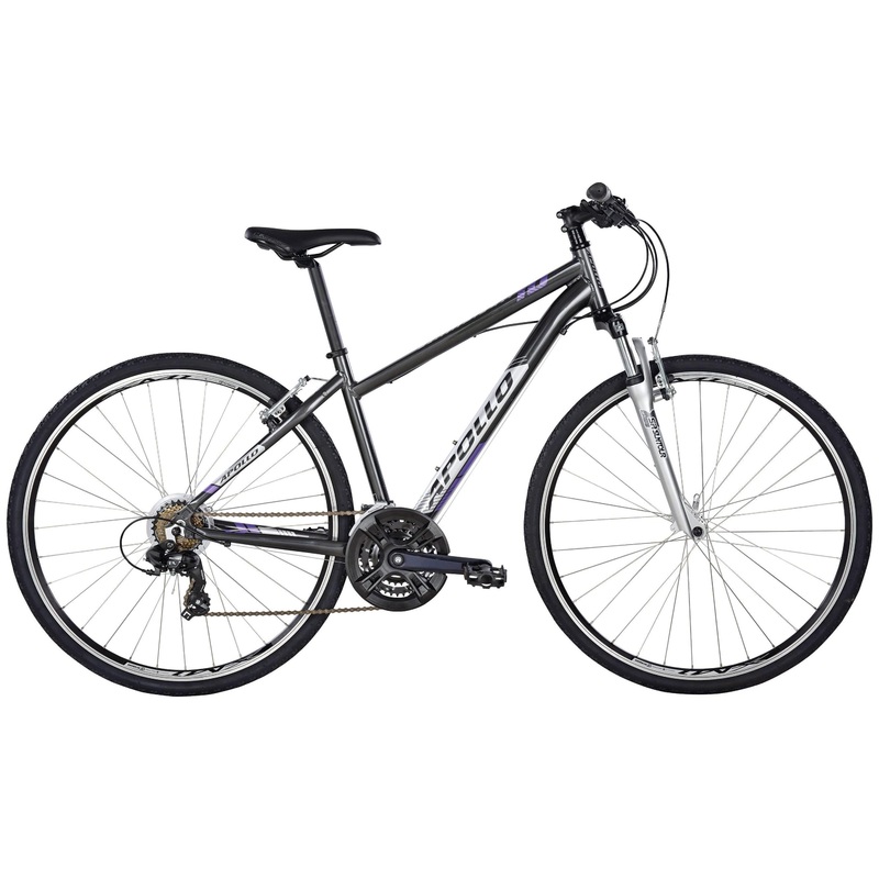 Apollo Transfer 10 WS Women’s Hybrid Bike Charcoal (2018)