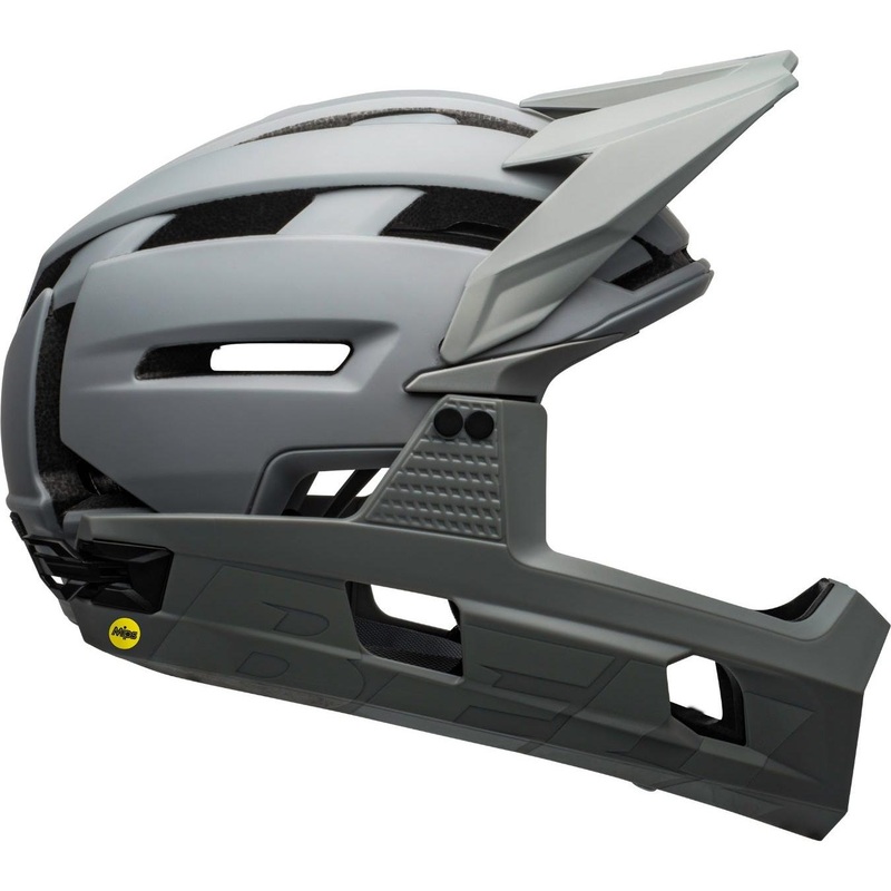 Bell Super Air R Mips Fullface Helmet Grey