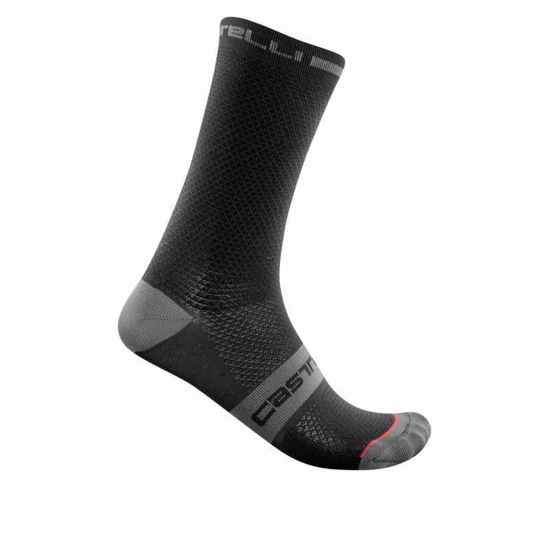 Castelli Superleggera 18″ Socks Black
