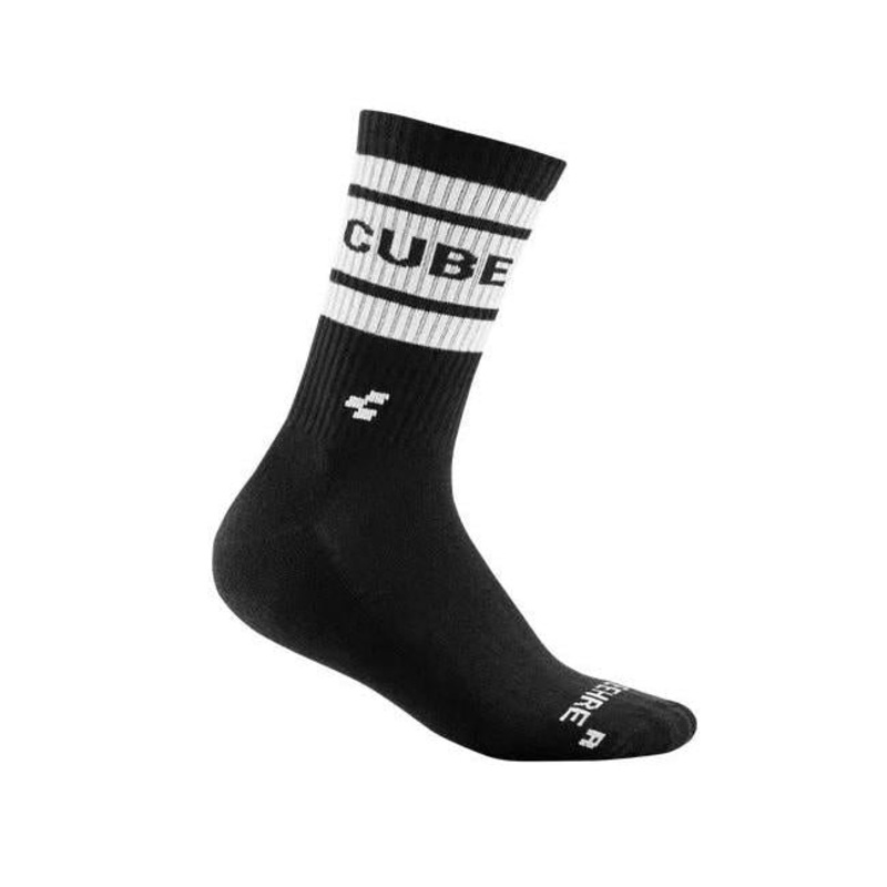 Cube After Race High Cut Socks Black’n’White