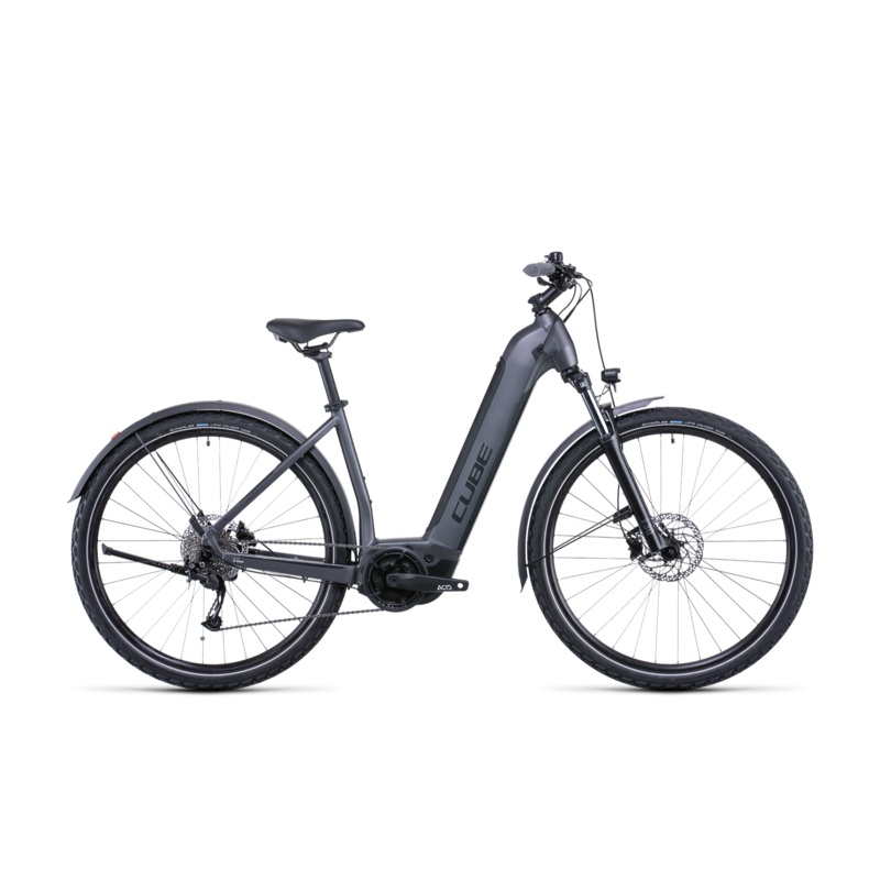 Cube Nuride Hybrid Performance 625 Allroad EasyEntry Electric Hybrid Bike Graphite ‘n’ Black