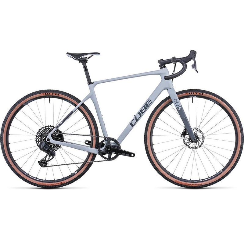 Cube Nuroad C:62 SL Gravel Bike Lightgrey ‘n’ Grey