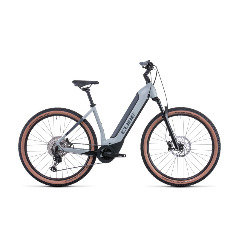 Cube Reaction Hybrid Race 625 EasyEntry Electric Hardtail Mountain Bike Lunar Grey