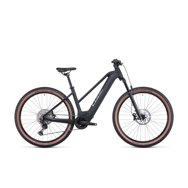 Cube Reaction Hybrid SL 750 Trapeze Electric Hardtail Mountain Bike Black ‘n’ Metal