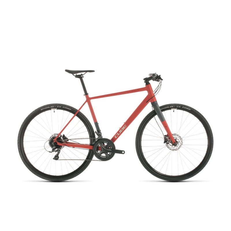 Cube SL Road Bike Red/Grey (2020)