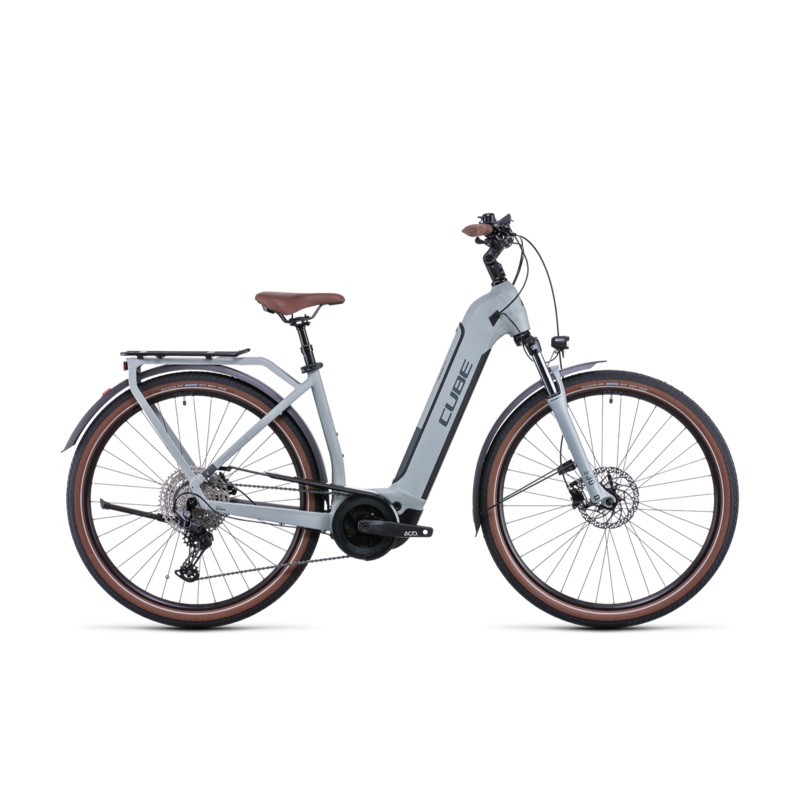 Cube Touring Hybrid Pro 625 EasyEntry Hybrid Bike Lunar Grey