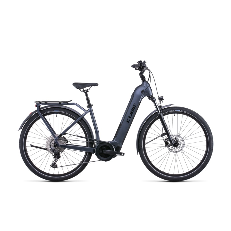 Cube Touring Hybrid Pro 625 EasyEntry Hybrid Bike Metallic Grey