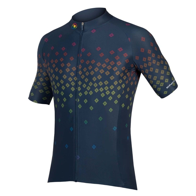 Endura PT Scatter LTD Short Sleeve Jersey Navy