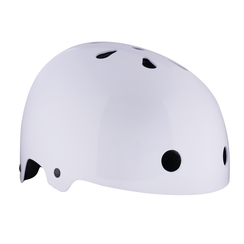 Family BMX Helmet Gloss White