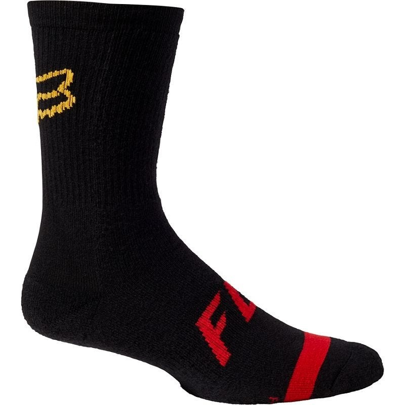 FOX Defend 8″ Socks Black