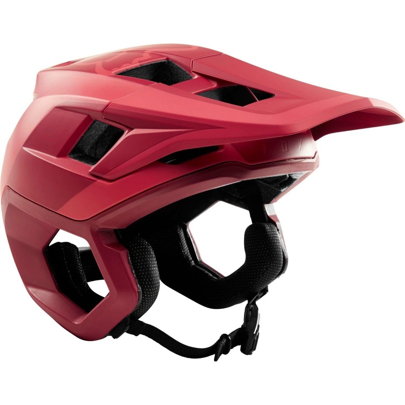 FOX Dropframe Helmet Rio Red