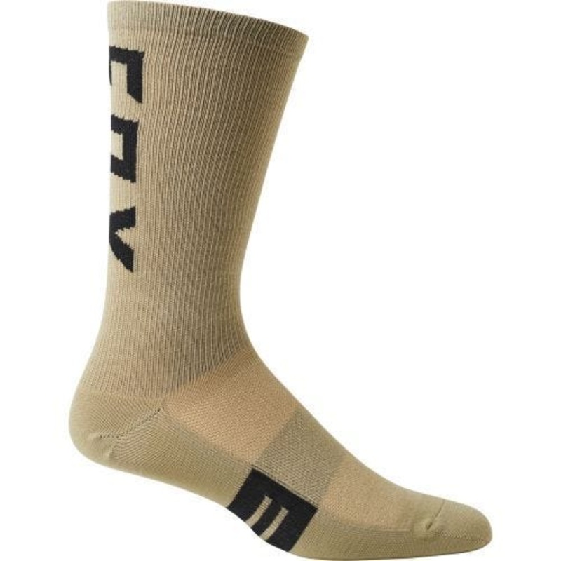 FOX Flexair Merino 8″ Crew Socks Bark
