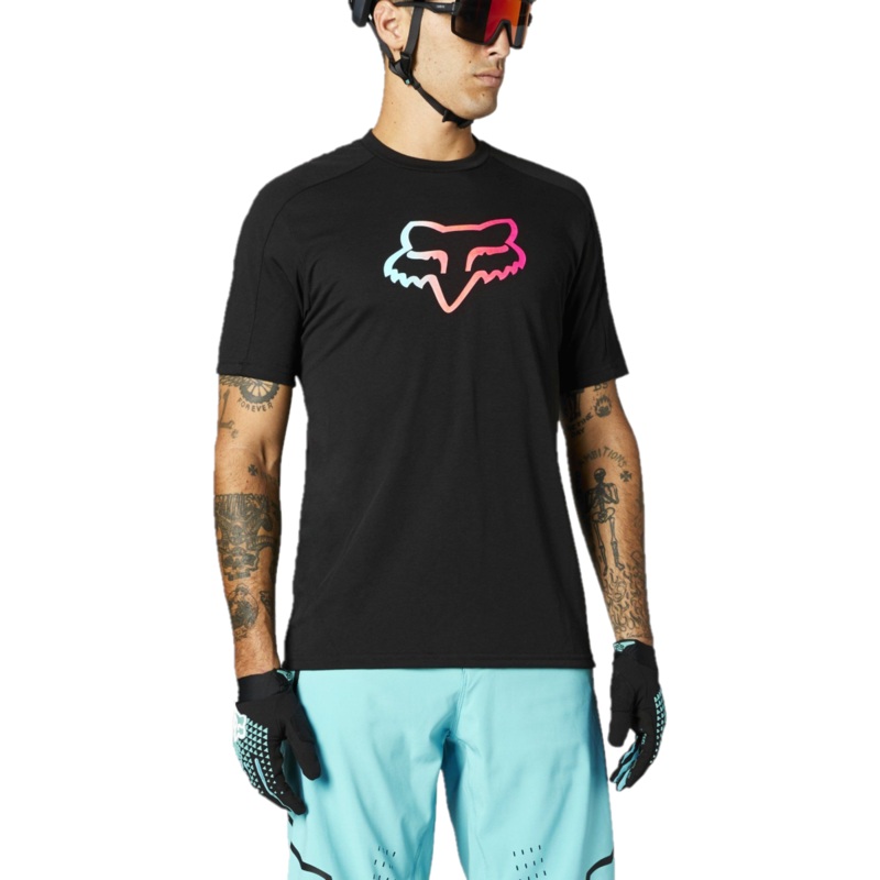 FOX Ranger DR Short Sleeve Jersey Blk