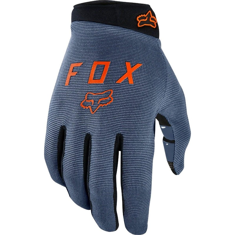 FOX Ranger Youth Full Finger Gloves Blue Steel