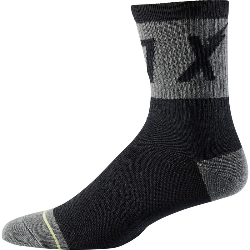 FOX Trail 6″ Socks Black