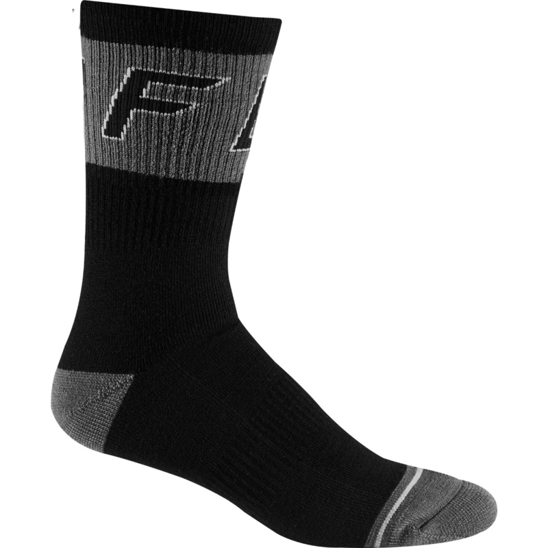 FOX Winter Wool 8″ Socks Black