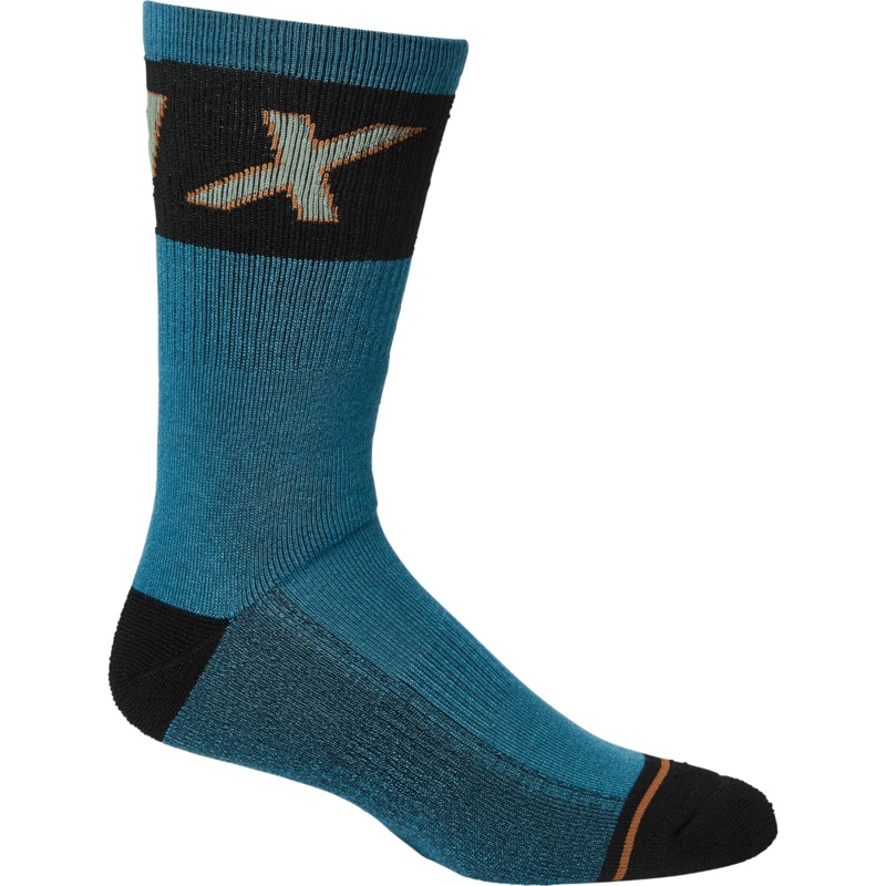 FOX Winter Wool 8″ Socks Slate Blue