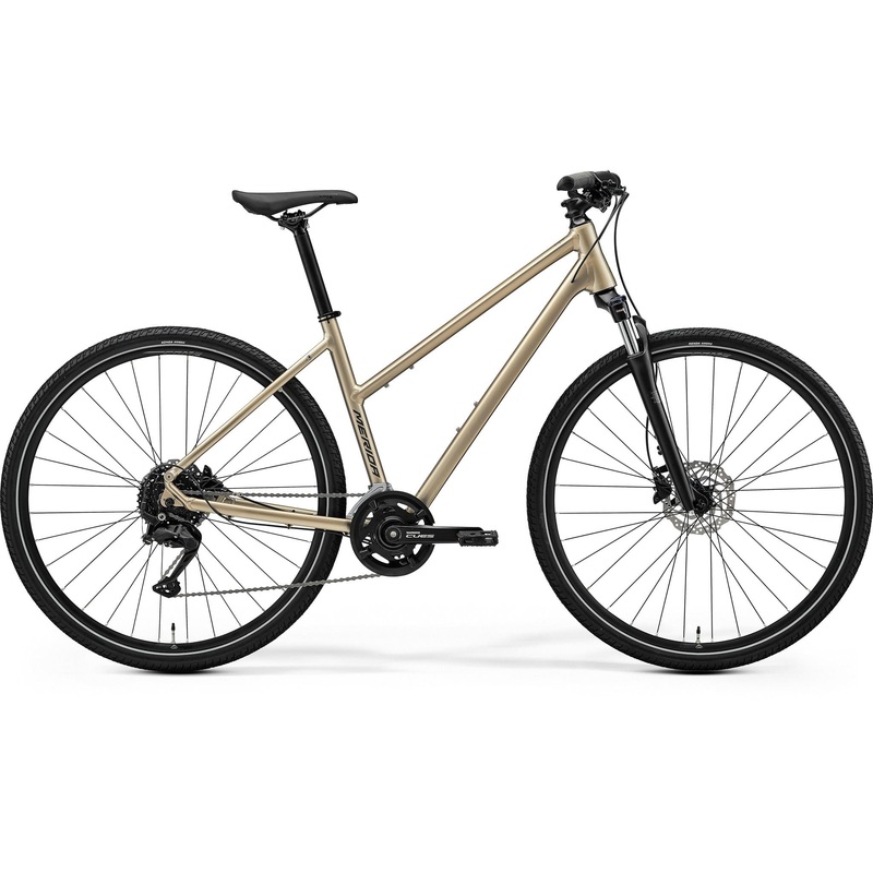 Merida Crossway 100 Womens Specific Hybrid Bike High Cream/Grey WXXS