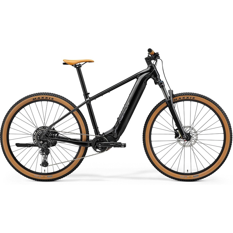 Merida eBig.Nine 400 Electric Hardtail Mountain Bike Metallic Black/Gunmetal Grey SM
