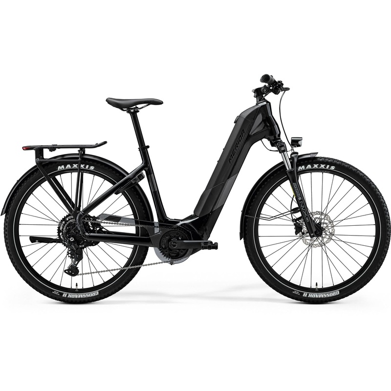 Merida eSpresso CC 400 EQ Electric Hybrid Bike Metallic Black/Gunmetal Grey XS