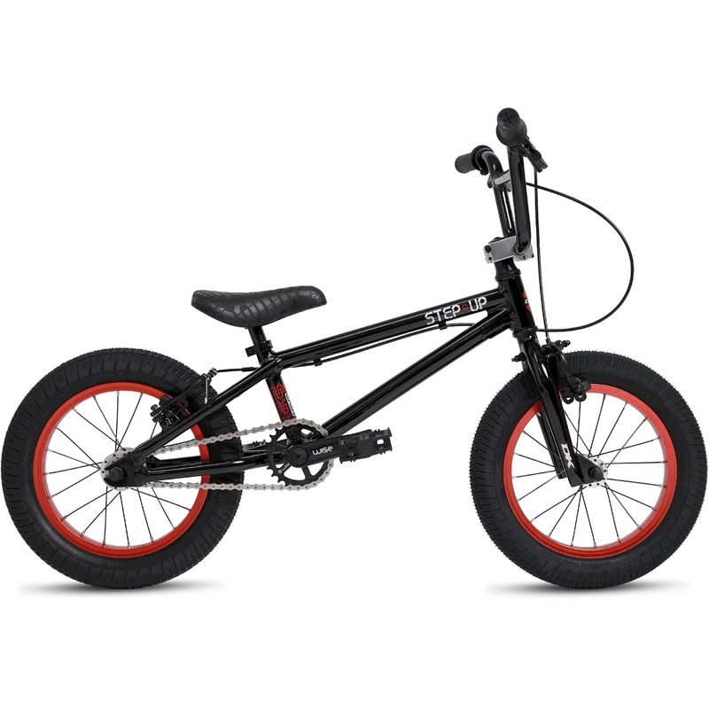 DK Step Up 14” BMX Bike Black/Red
