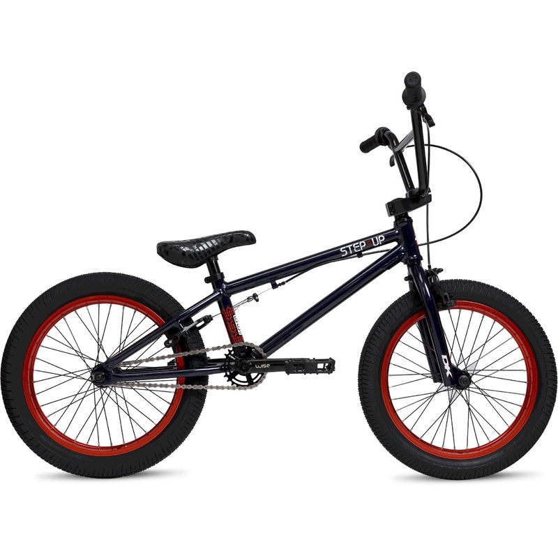 DK Step Up 18” BMX Bike Blue/Red