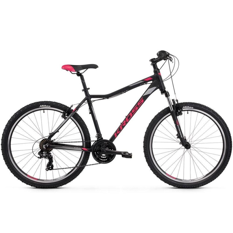 Kross Lea 1.0 26 Mountain Bike Black/Raspberry/Graphite