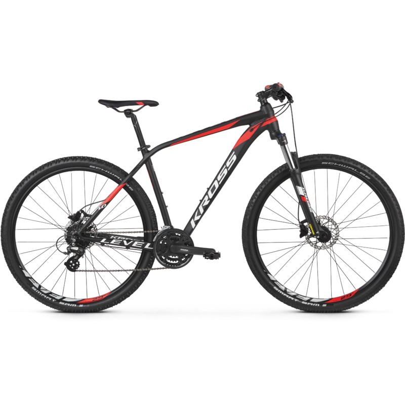 Kross Level 1.0 27.5 Mountain Bike Black/Red/White