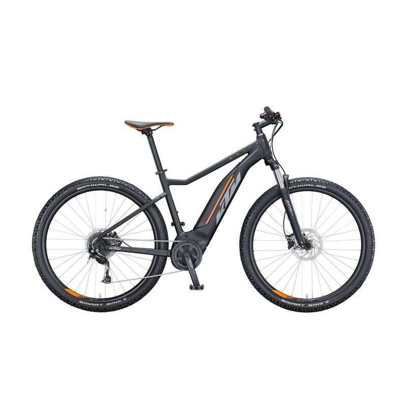 KTM Macina Ride 291 Electric Mountain Bike Matte Black