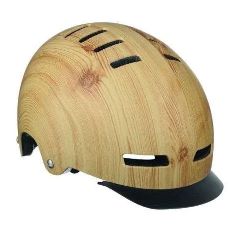 Lazer Street Deluxe Helmet Wood
