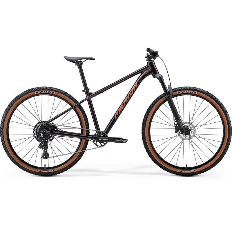 Merida Big.Nine 40 Hardtail Mountain Bike Metallic Black/Red SM