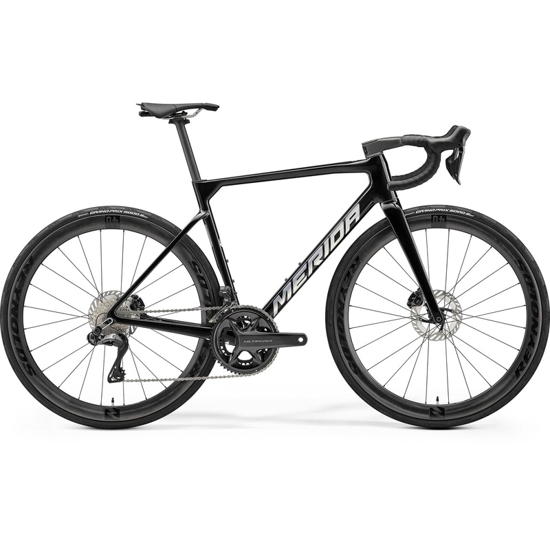 Merida Scultura 8000 Road Race Bike Metallic Black/Flash Bcp XXXS