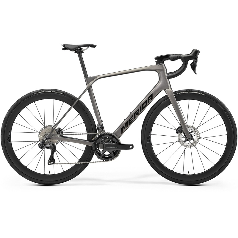 Merida Scultura Endurance 8000 Road Bike Warm Slate Grey/Black XXS
