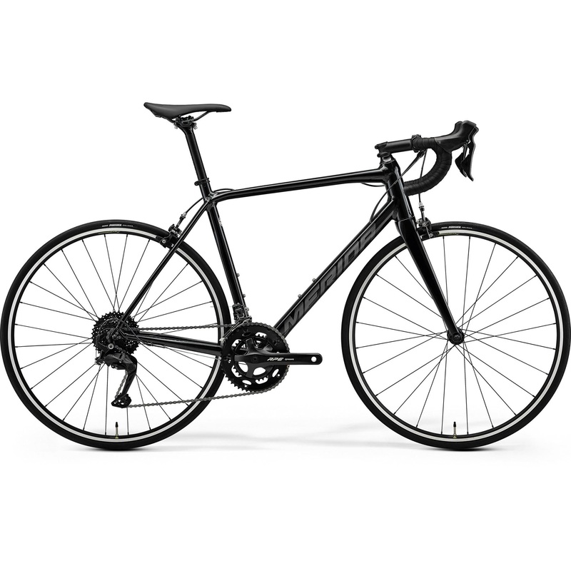 Merida Scultura Rim 100 Road Race Bike Metallic Black/Gunmetal Grey XXXXS