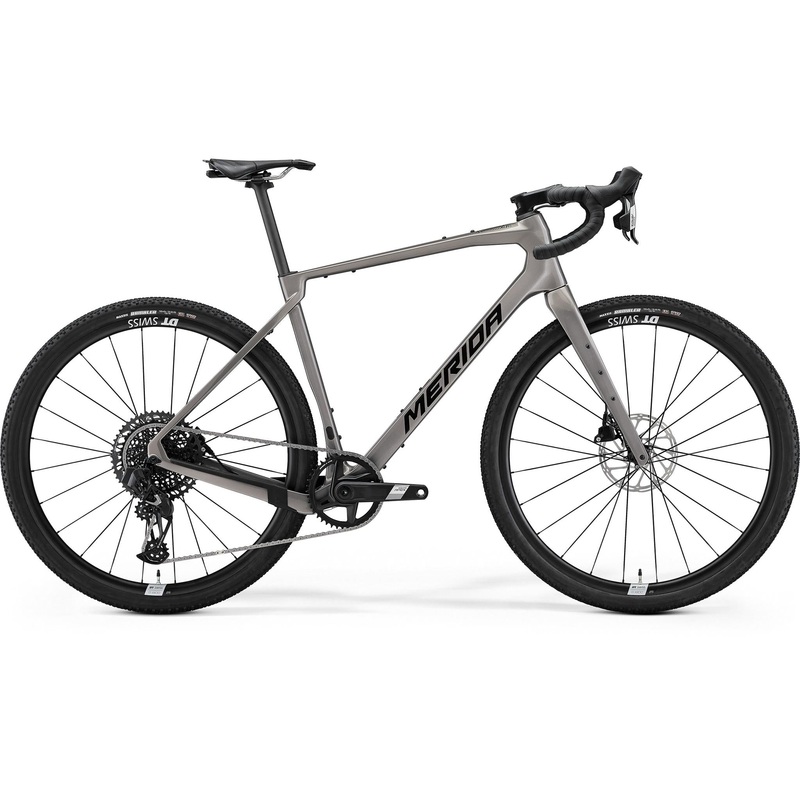 Merida Silex 8000 Gravel Bike Warm Slate Grey/Black XS